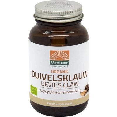 Mattisson Healthstyle Organic Devil's Claw, 120 капсули, Mattisson Healthstyle (MT2013)