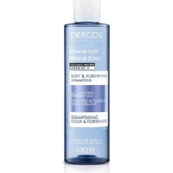 VICHY Dercos Mineral Soft jemný posilňujúci šampón 200 ml