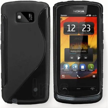 Image 1 of Nokia Силиконов Калъф за Nokia 700 Черен + Протектор