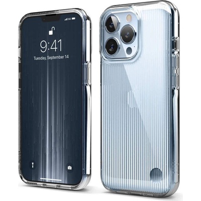 elago Urban Clear Case - удароустойчив силиконов (TPU) калъф за iPhone 13 Pro (прозрачен)