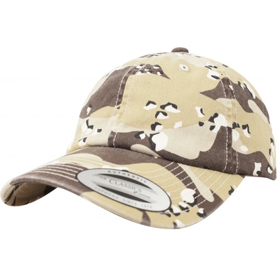 Flexfit Low Profile Camo Washed Cap retro desert camo retro púštne camo