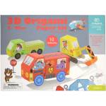 TOOKYLAND Творчески комплект Tooky Land - Хартиени 3D превозни средства (LT030) - ozone