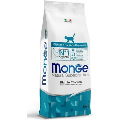 MONGE Natural Superpremium Kitten s kuracím 10 kg