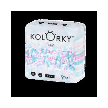 KOLORKY DAY pruhy M 5-8 kg 21 ks