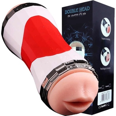 Night Fantasy Double vagina a ústa masturbator