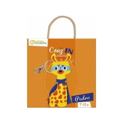 Clairefontaine Giraffe Pedro Sewing Keychain Set