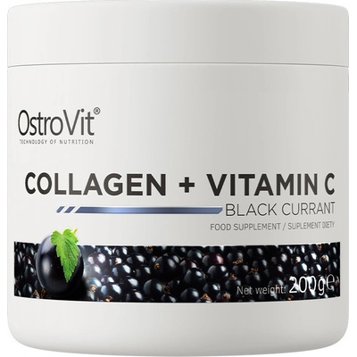 OstroVit Collagen + Vitamín C čierne ríbezle 200 g