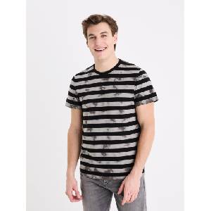 Celio Черна мъжка риза на райета Celio Geudi Celio | Cheren | МЪЖЕ | S
