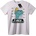 NOONEBRAND Тениска Досие на T-Rex - 2XL, Black