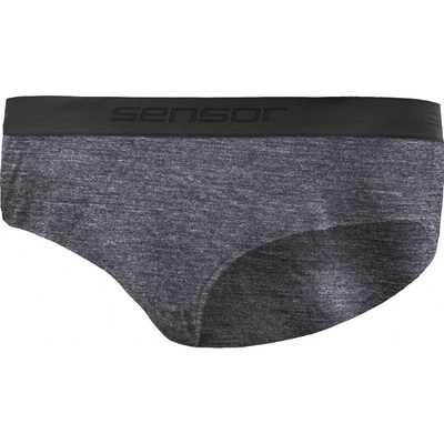 SENSOR MERINO LITE dámske nohavičky anthracite gray