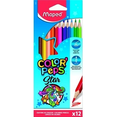 Maped pastelky trojboké 12 barev 1 ks