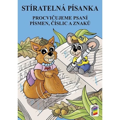Stíratelná písanka Procvičujeme psaní písmen, číslic a znaků