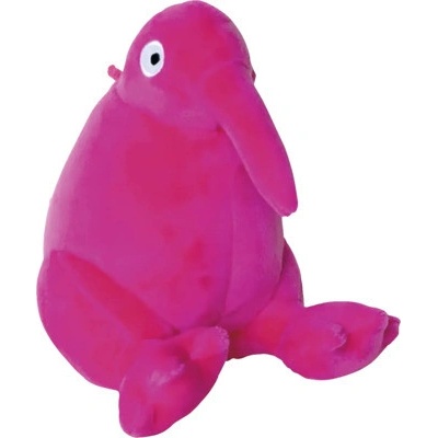 Kiwi Walker Hračka pes Plush plyš pískací růžová 16 cm