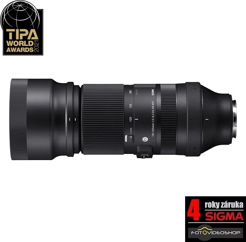 SIGMA 100-400mm f/5-6.3 DG DN C Sony E-mount od 1 138 € - Heureka.sk