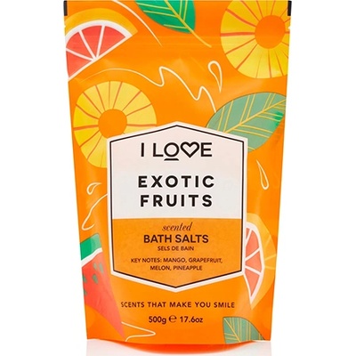 I Love Exotic Fruits соли за вана за жени 500 гр