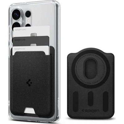 Spigen Magsafe Калъф за Карти за Samsung, Spigen Urban Fit Mag Wallet Card Case, Черен (AFA09208)