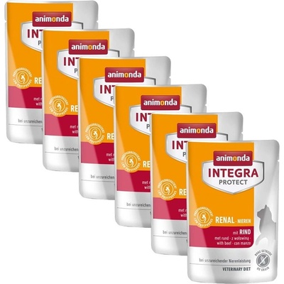 Animonda Integra Protect Cat Renal hovädzie 6 x 85 g