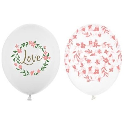 Balóny 30 cm LOVE mix
