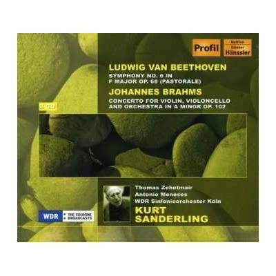 2 Beethoven Brahms Zehetmair Meneses - Symphony 6 - Concerto For Violin Cello & Orchestra CD – Hledejceny.cz
