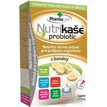 PHARMALINE Nutrikaša probiotic s banánmi 3x60 g