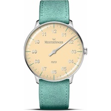 MeisterSinger S-NES935S - Svetlozelený kožený remienok