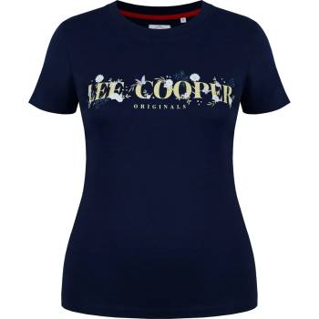 Lee Cooper Дамска тениска Lee Cooper Classic T Shirt Ladies - Navy Auth