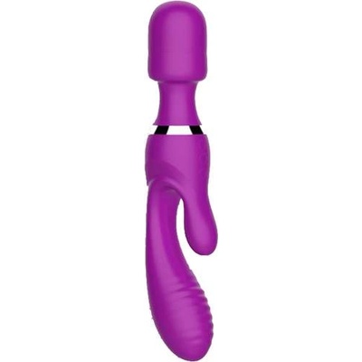 Action Комбиниран мулти-функционален вибратор и масажор "No 15 PURPLE" 23 см