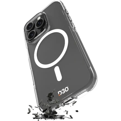 PURO Силиконов калъф Puro Impact Clear D3O MagSafe за iPhone 16 Pro Max - прозрачен (PUIPC16P67IMPCLD3OTR)