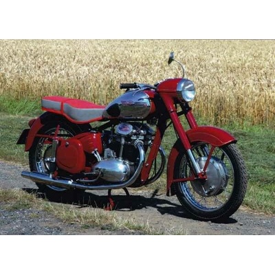 Pohlednice Motorka Jawa 500