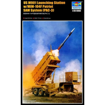 Trumpeter US M901 Launching Station w/MIM-104F Patriot SAM System PAC-3 1:35