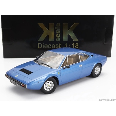 Kk-scale Ferrari Dino 208 Gt4 1975 Blue 1:18