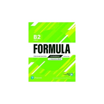 Formula B2 First Coursebook and Interactive eBook without Key with Digital Resources & App Pearson Education