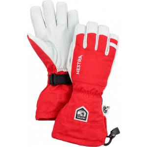 Hestra Ръкавици Hestra Army Leather Heli Ski 5 Finger Gloves - Red - размер 7 (EU) (202-2079-0513)