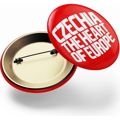CZECHMANIA Placka CZECHIA červená