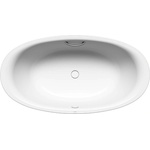 KALDEWEI Avantgarde - Вана Ellipso Duo Oval 232, 190x100 см, с отвори за дръжки, Perl-Effekt, бяла 286210113001 (286210113001)