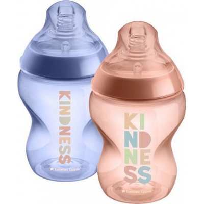 Tommee Tippee kojenecká láhev C2N 2ks oranžo modrá 260 ml