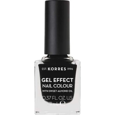 Korres Make-up NehtySweet Almond Nail Colour No. 100 Black 11 ml (17 182,00 Kč / 1 l)