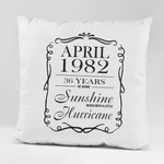 Art gift Възглавничка - April 1982