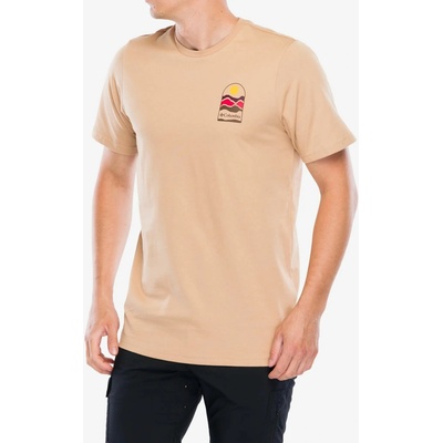 Columbia bavlnené tričko Explorers Canyon Back S/S Tee canoe/get hiked
