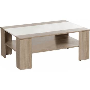 Холна маса Ariadna дъб сонома и бял гланц