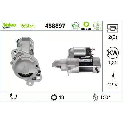 Startér VALEO 458897