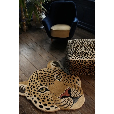 Doing Goods Вълнен килим Doing Goods Himani Leopard Head (1.45.10.070.700.5)