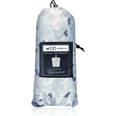 DD Hammocks Poncho-bivakovací plachta zimní kamufláž