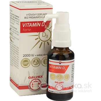 GALVEX Vitamín D3 forte 30 ml