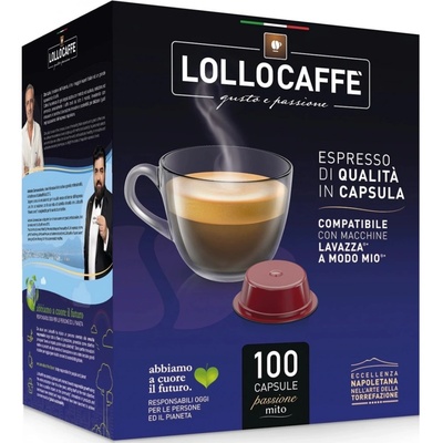 Lollo Caffe капсули за Lavazza A Modo Mio® Dek 100 бр