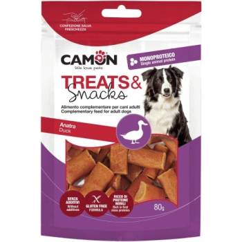 Camon Duck bites - лакомство за куче, патешко месо 80 гр, Италия - AE502