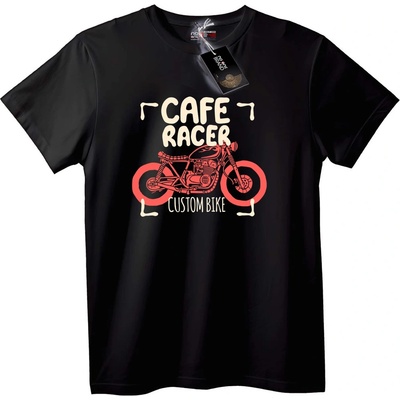 NOONEBRAND Тениска Cafe Racer модни велосипеди - XS, White