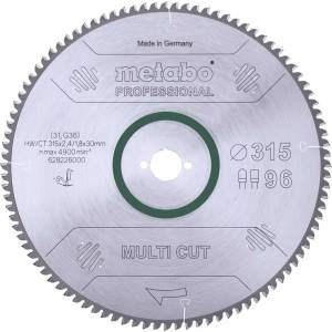 Metabo - Пилен диск 315x30 мм, 96 зъба 628226000 (628226000)