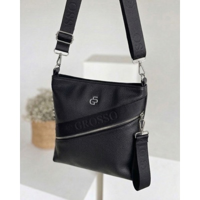 Grosso Crossbody kabelka čierna