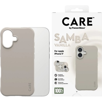 Panzer Калъф CARE - Fashionable Samba, iPhone 17, MagSafe, Vanilla (5715685027154)